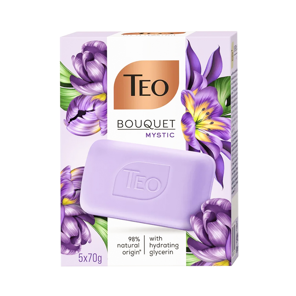 Soap "Teo" Bouquet, mystic 5x70g