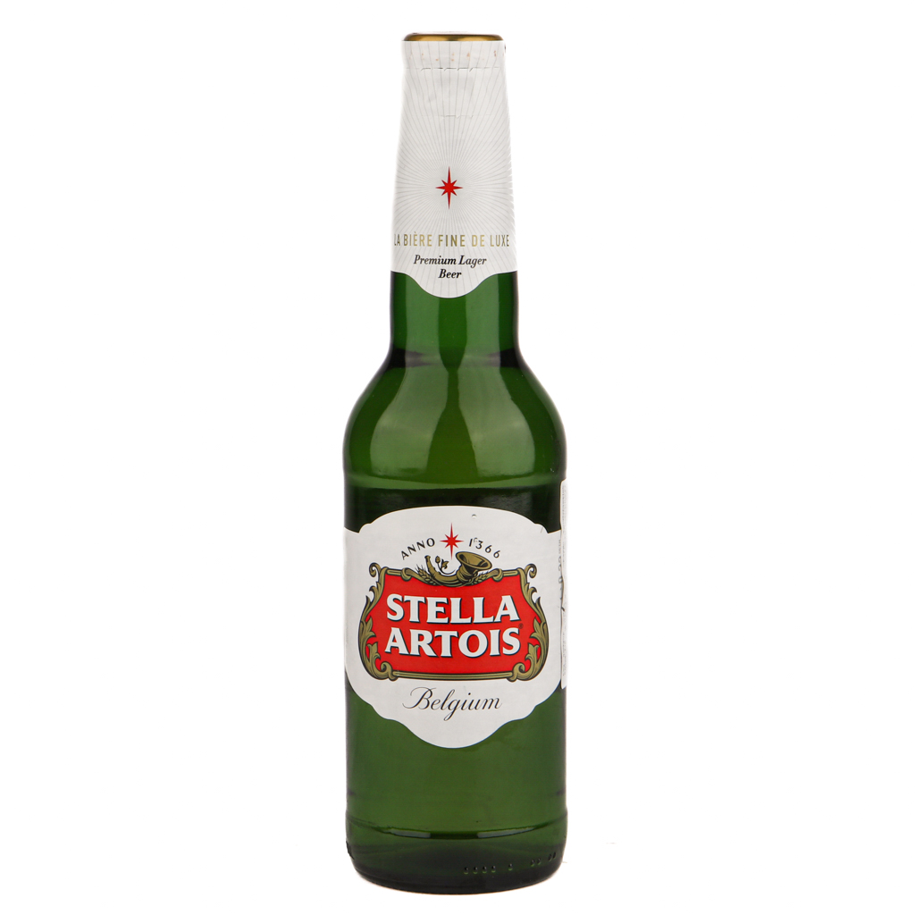 Beer "Stella Artois" g/b 0.44l