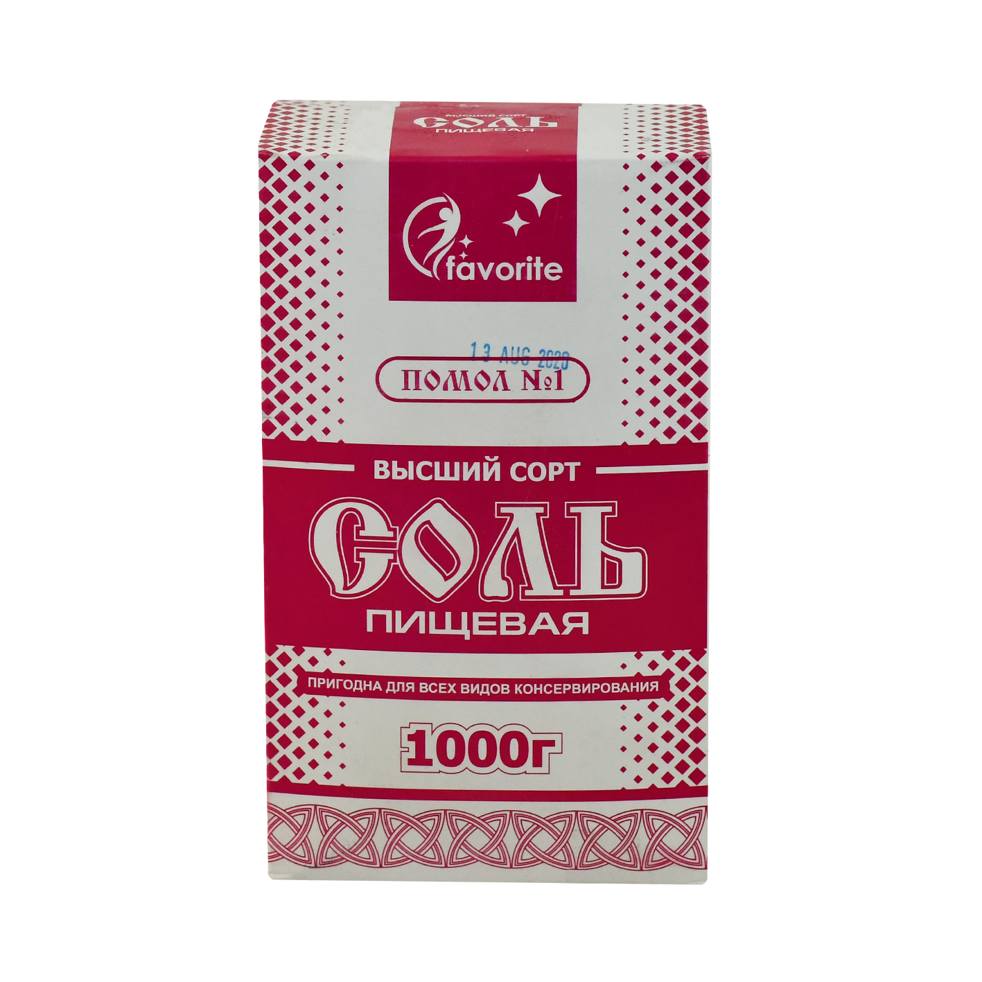 Կերակրի աղ խոշոր բարձր տեսակի Ֆավորիտ 1կգ