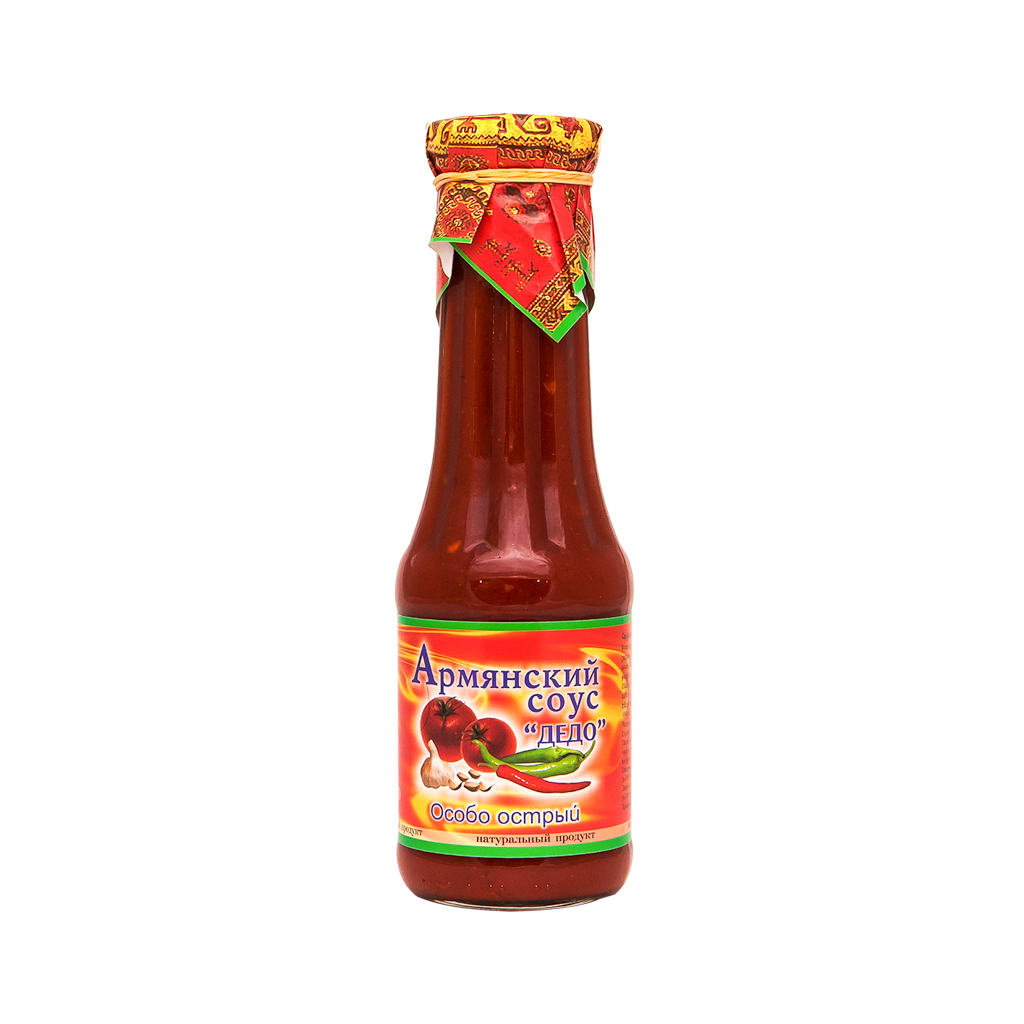 Sauce "Dedo" armenian, special spicy 340g