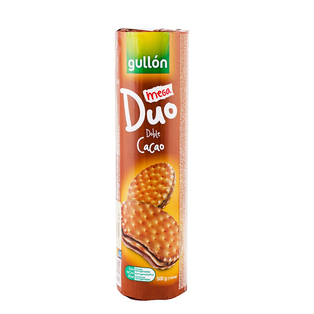 Cookies "Gullon" Mega duo chocolate 500g