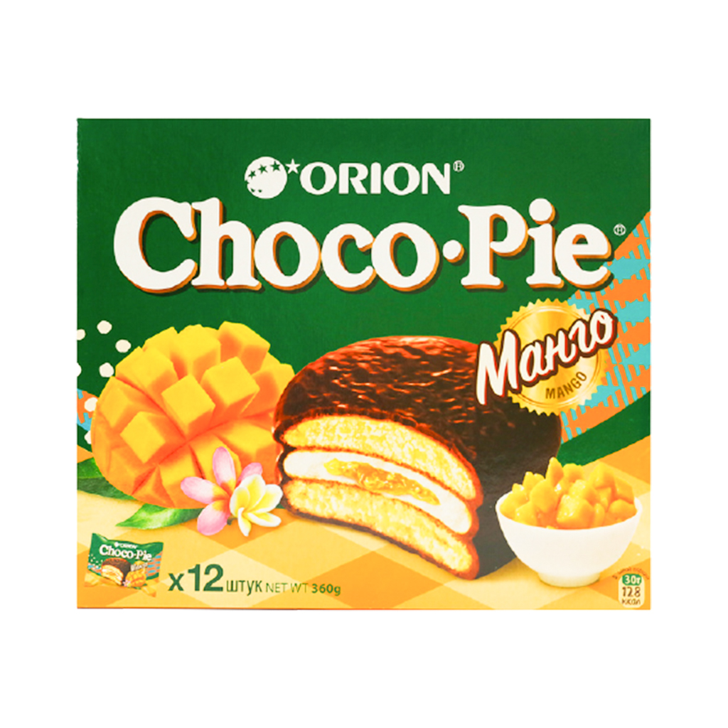 Cookies "Choco Pie" mango 12pcs 360g