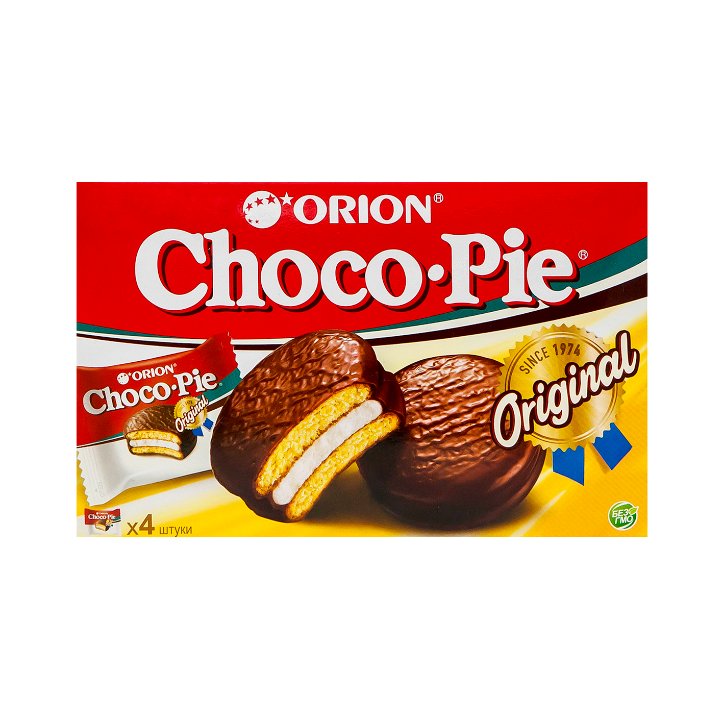 Թխվածքաբլիթ Չոկո-պայ 4հատ 120գ