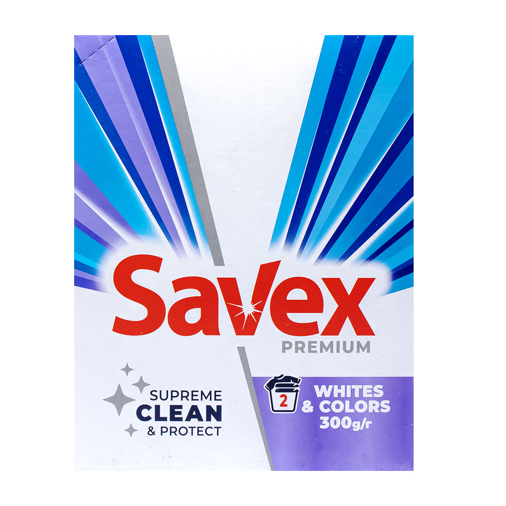 Washing powder "Savex" whites and colors, automat 300g