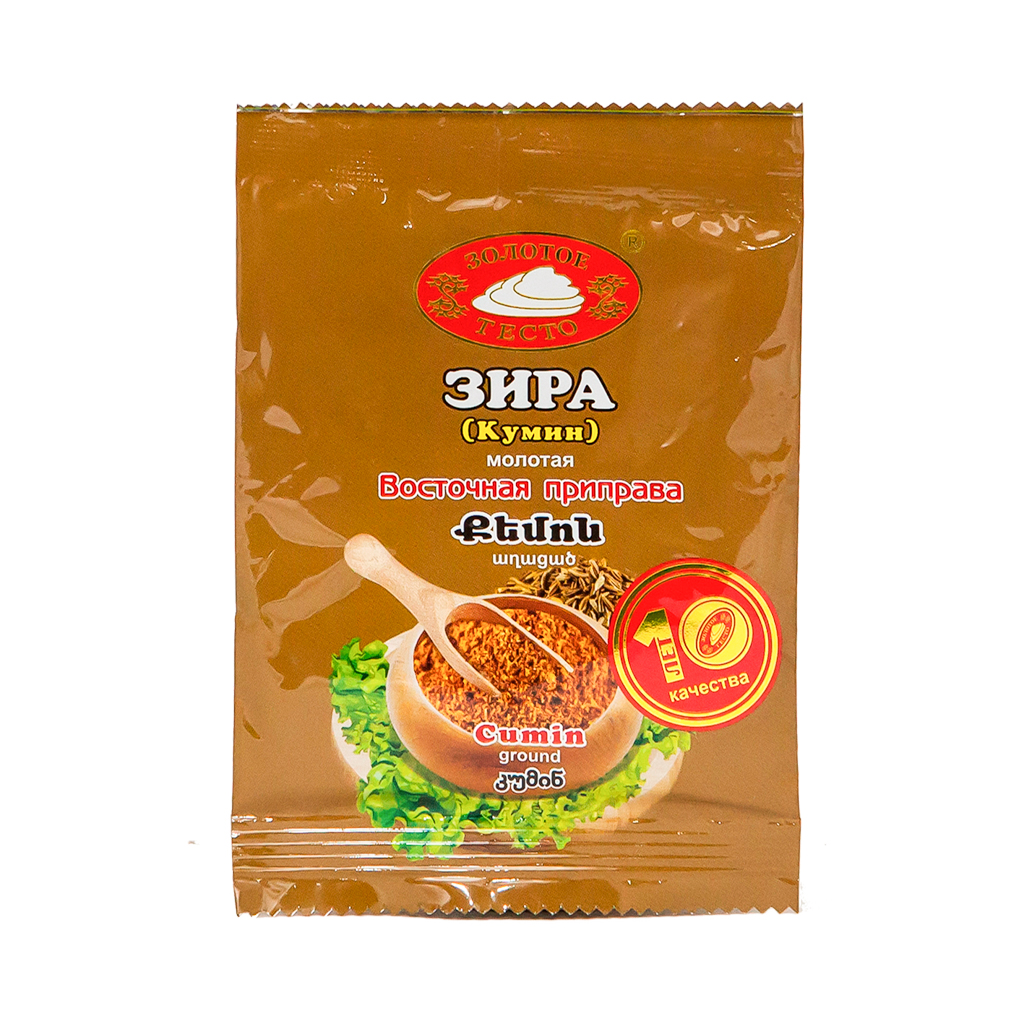 Ground cumin "Zolotoye Testo" 15g