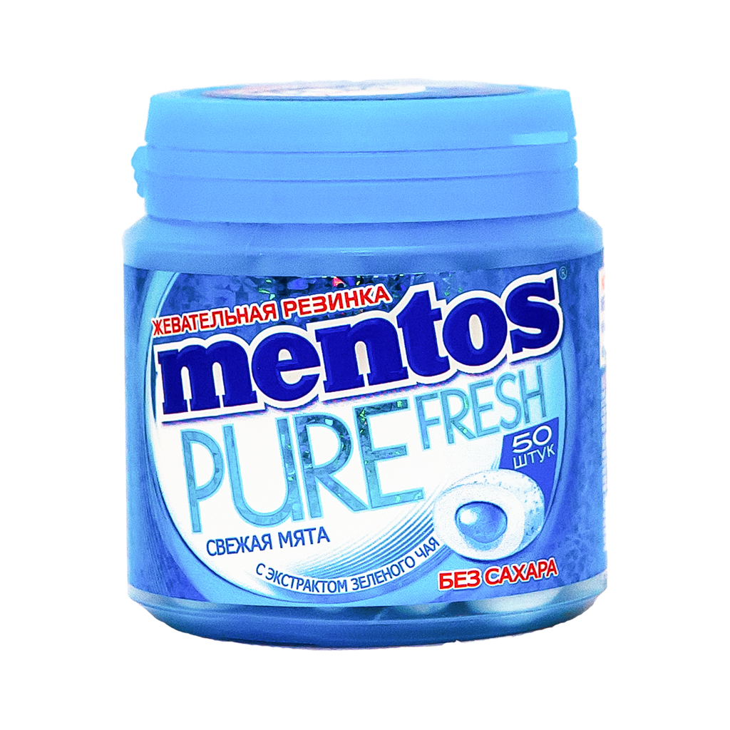 Chewing gum "Mentos" fresh mint 50pcs 100g