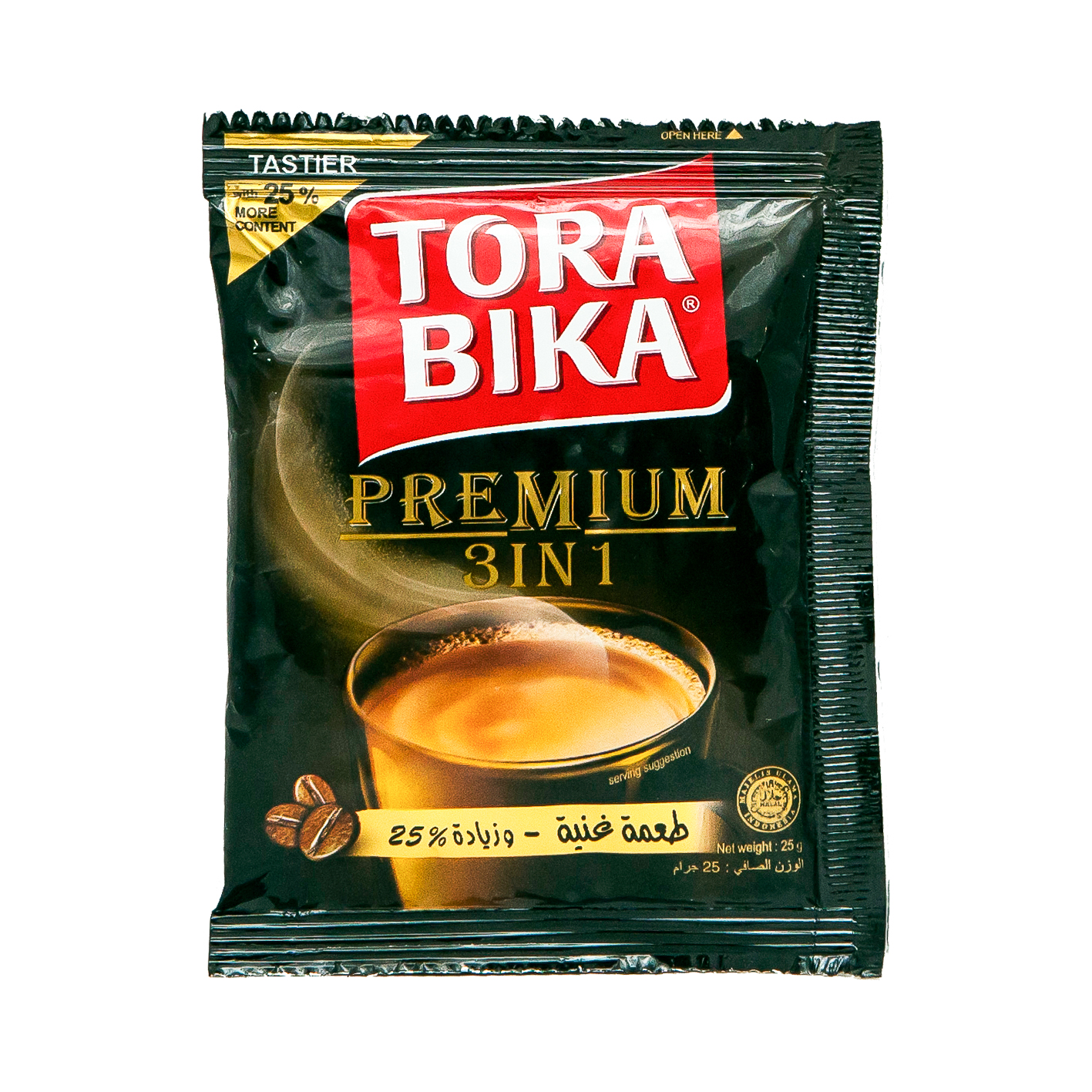 Instant coffee "Tora Bika" Premium 3in1 25g
