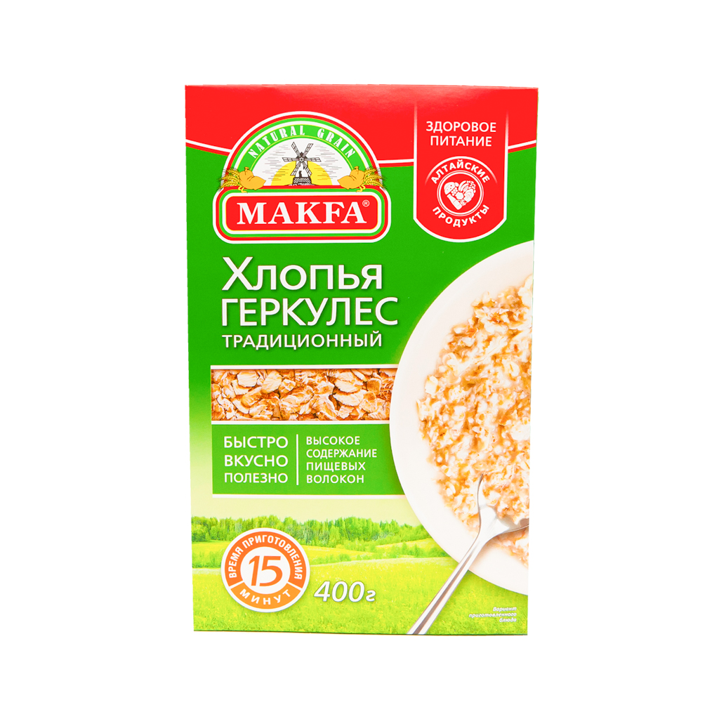 Oat flakes "Makfa" Hercules 400g