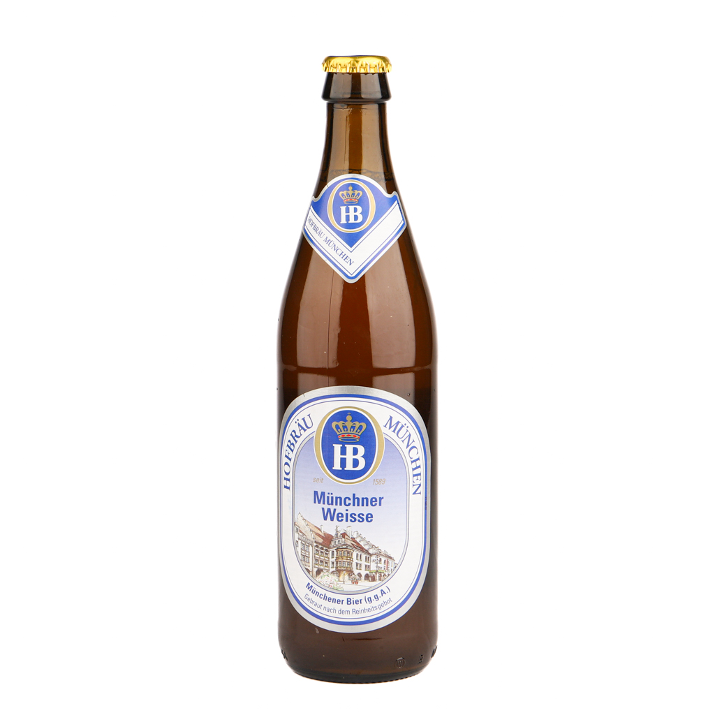 Beer "HB" Weisse, unfiltered light g/b 0.5l