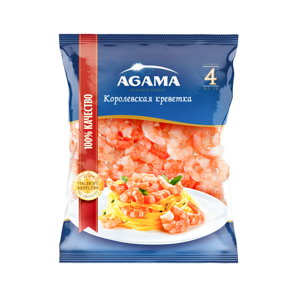 King shrimps "Agama" №4 300g
