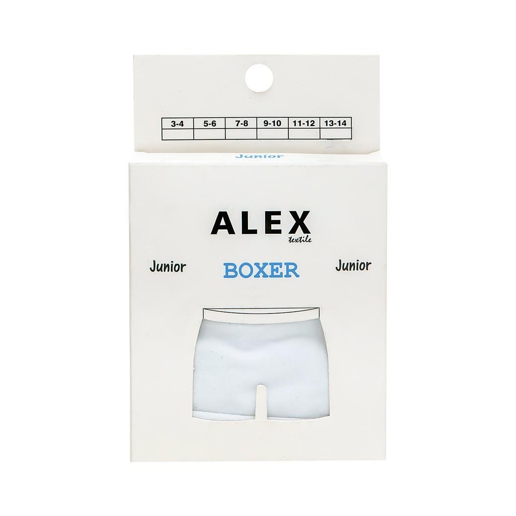 Boy's boxer "Alex" white 3-4 KB5201