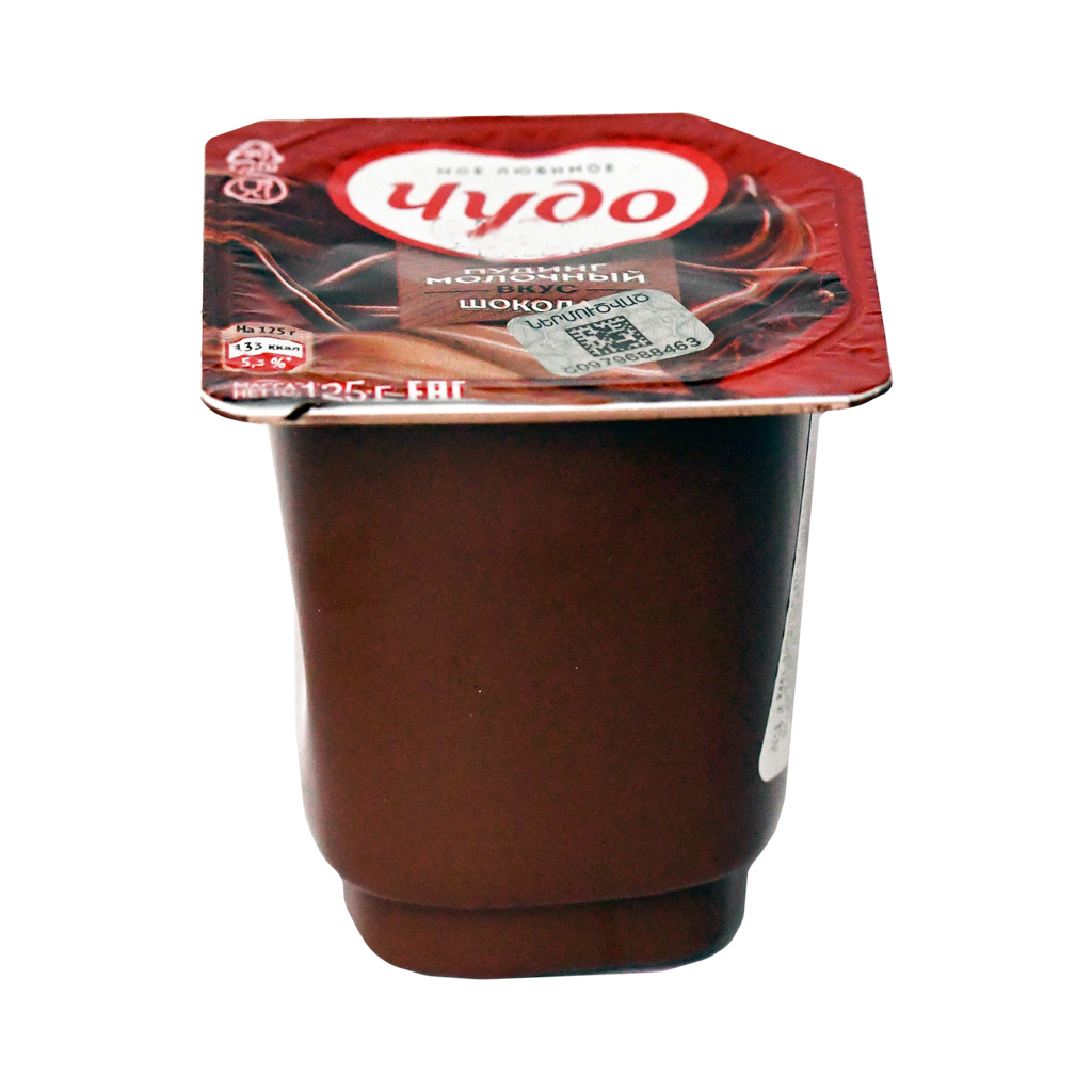 Pudding "Chudo" chocolate 3.1% 125g