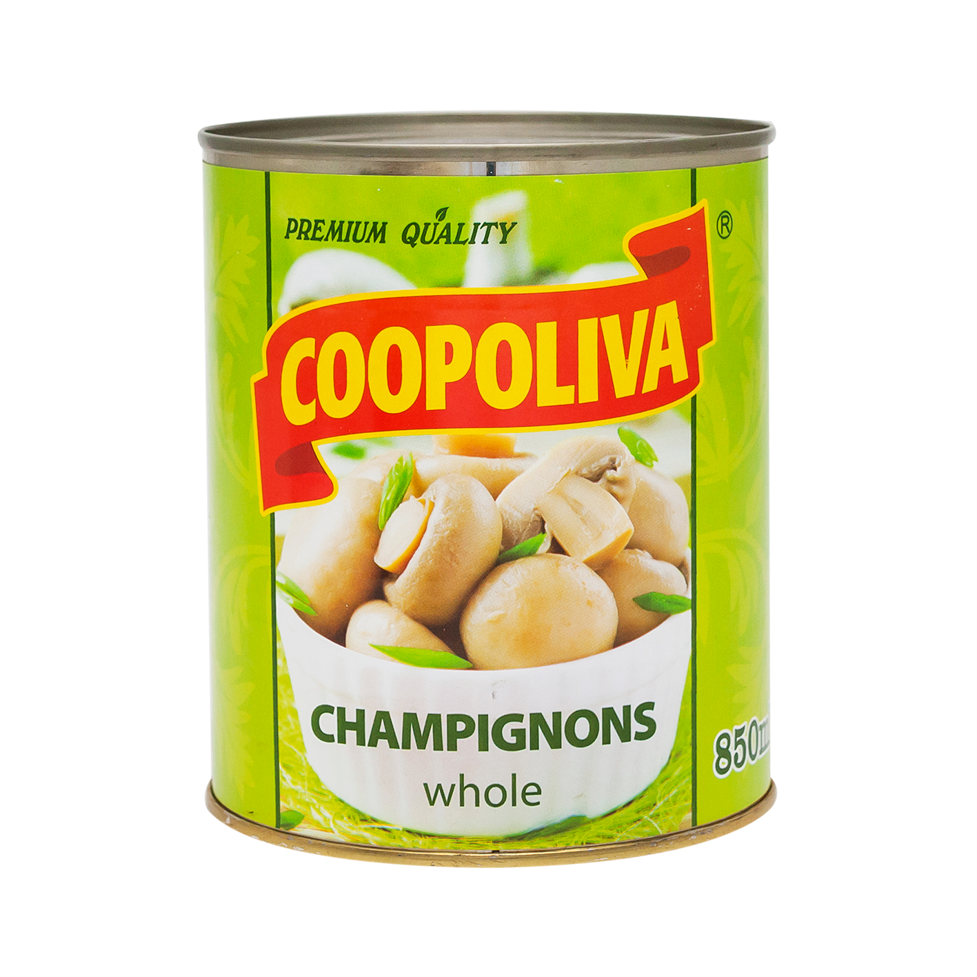 Սունկ շամպինյոն ամբողջական Կոպոլիվա 850գ