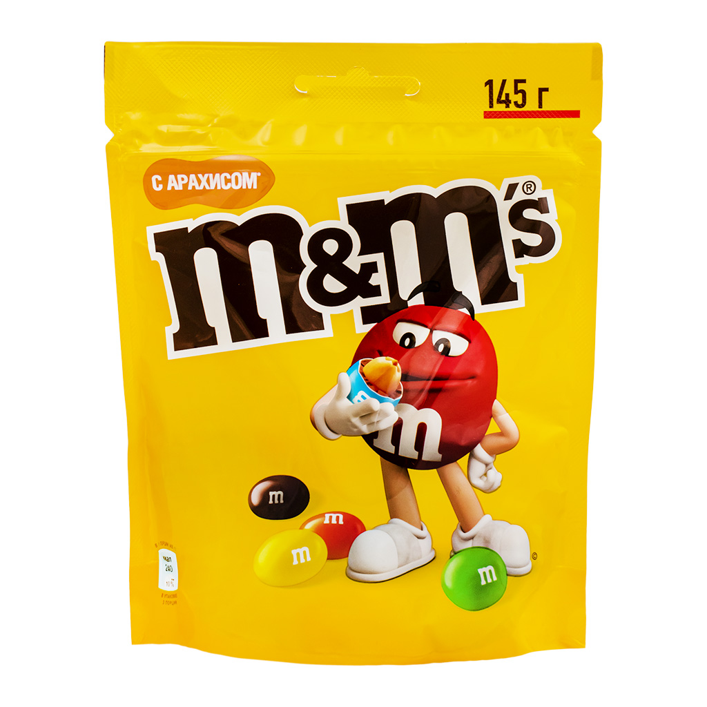 Dragee "M and M's" peanut 145g