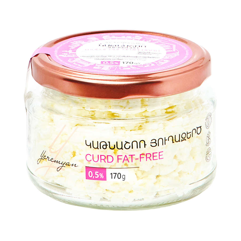 Կաթնաշոռ Երեմյան Փրոդաքթս 0․5% 180գ