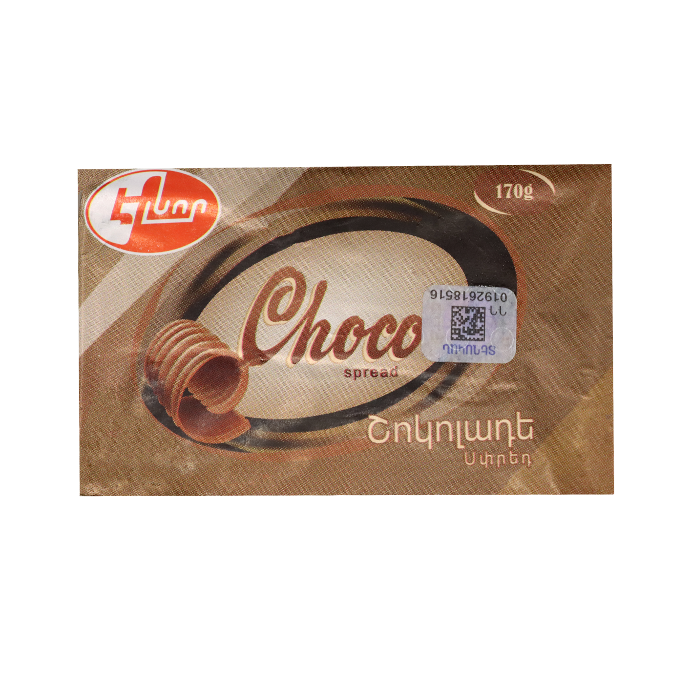 Սփրեդ շոկոլադե Էլնոր 62% 170գ