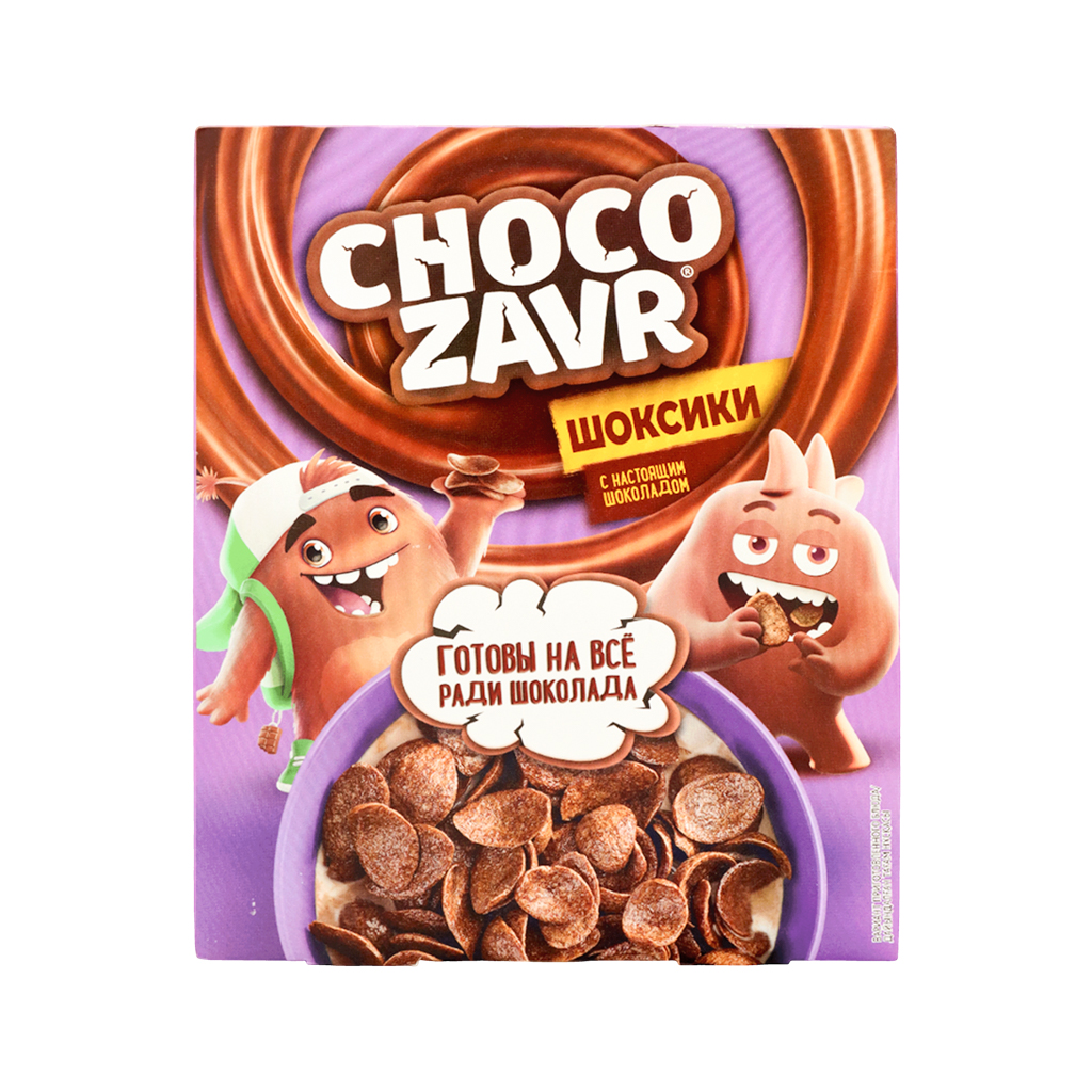 Chocolate flakes "Chocozavr" Shoksiki 195g