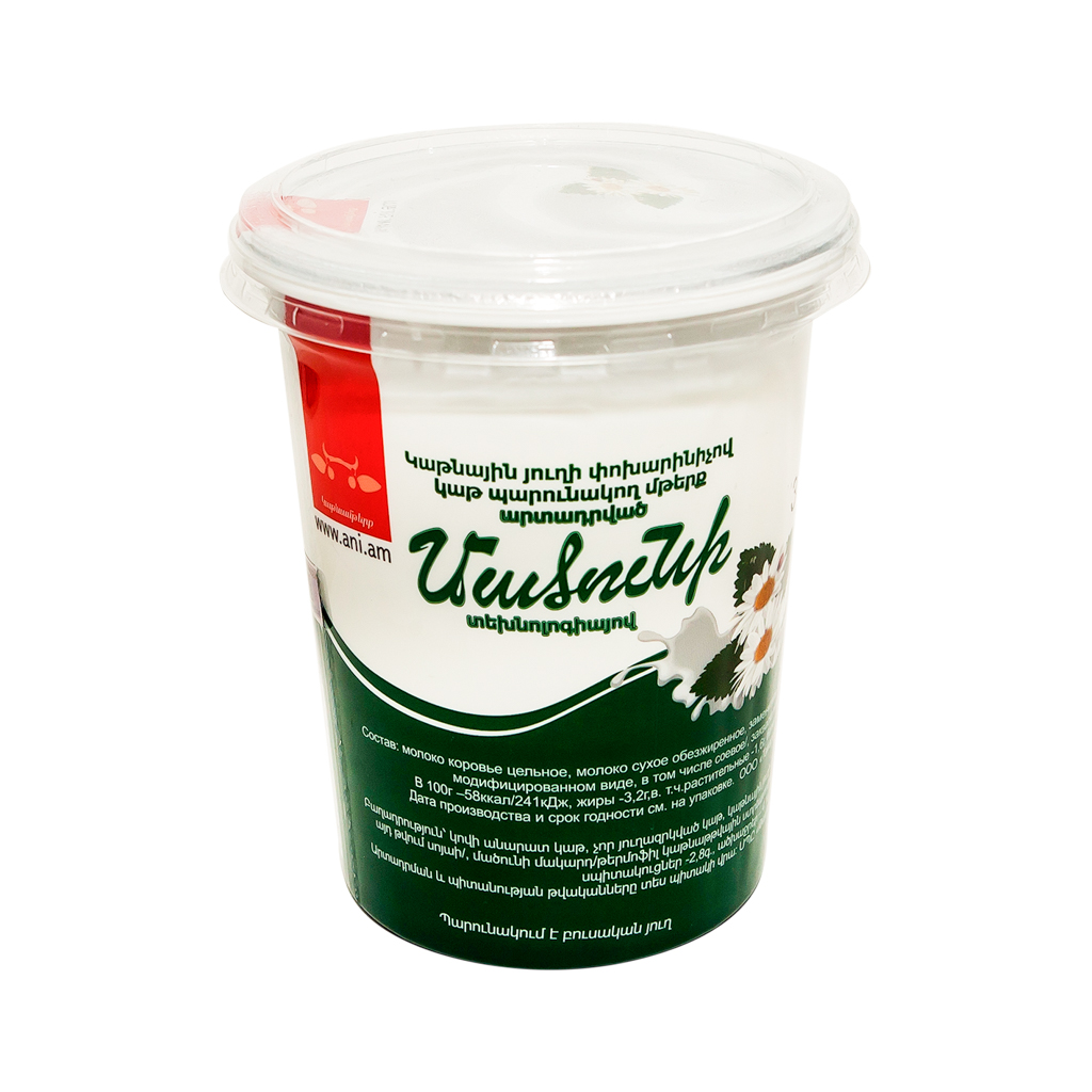 Milk-containing matsun product "Ani" 3.2% 950g