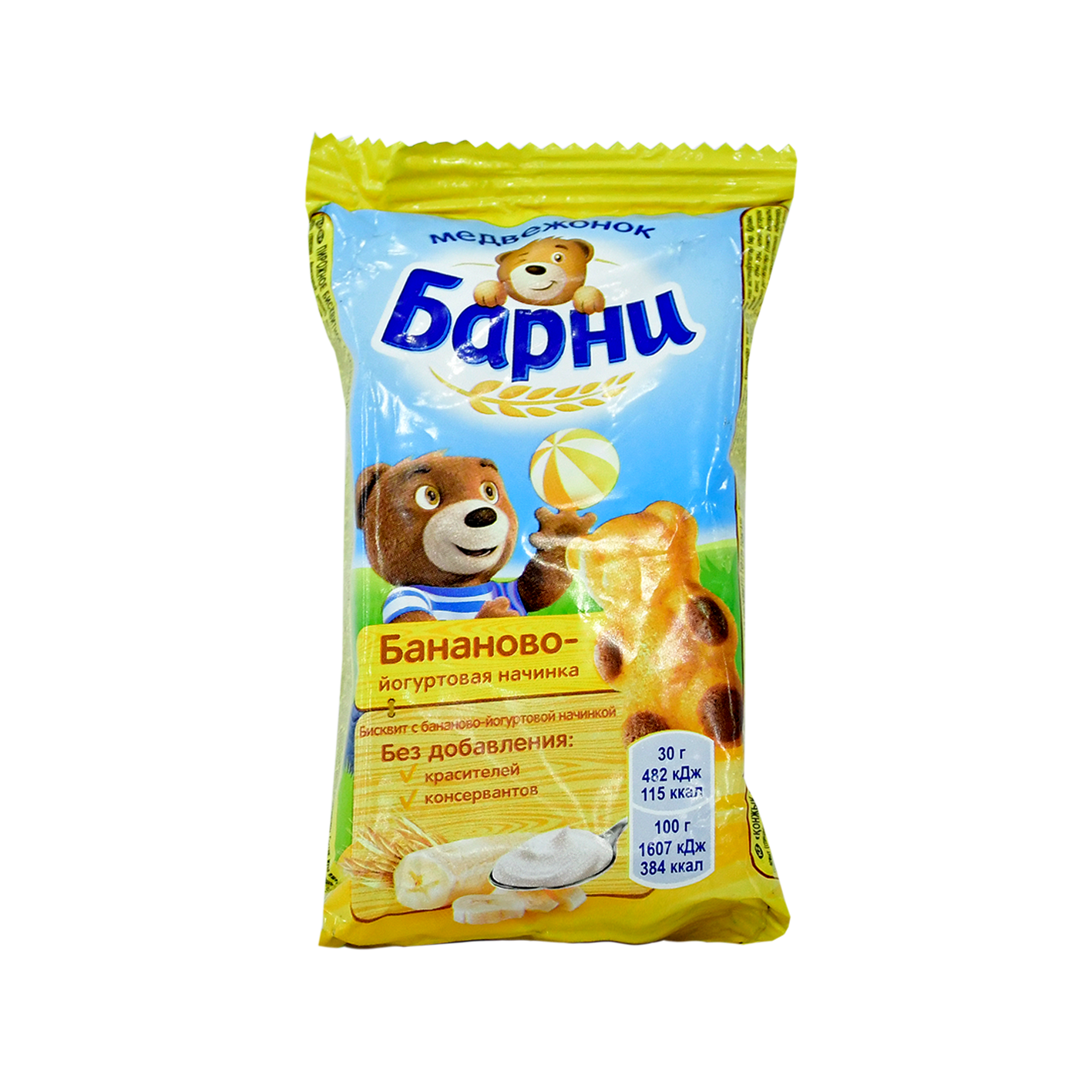 Բիսկվիտ Բարնի Արջուկ բանանի 30գ