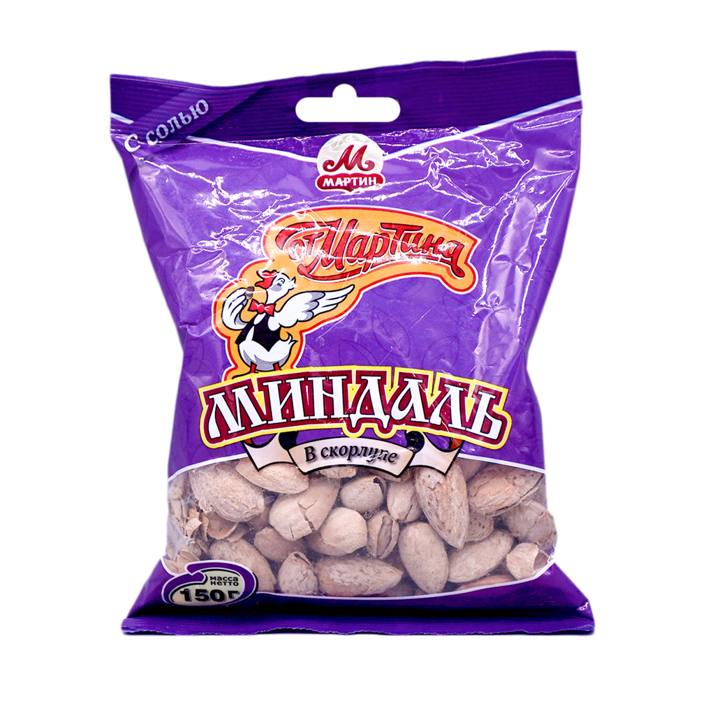 Roasted almond "Ot Martina" in shell, salted 150g