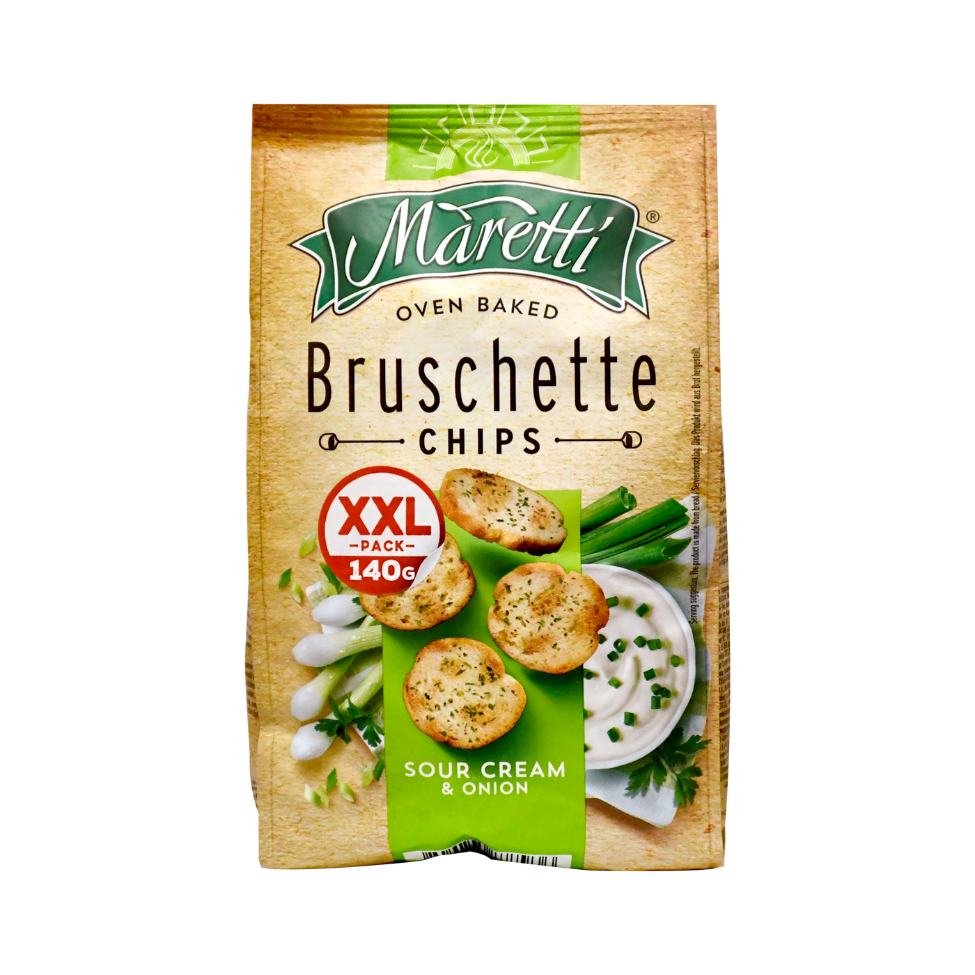 Չորահաց Մարրետի տոմատ օրեգանո և ձիթապտուղ 140գ