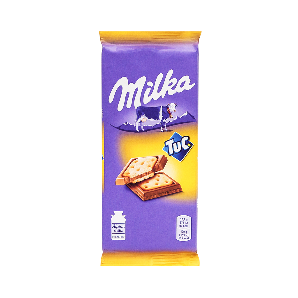Chocolate bar "Milka" Tuc 87g