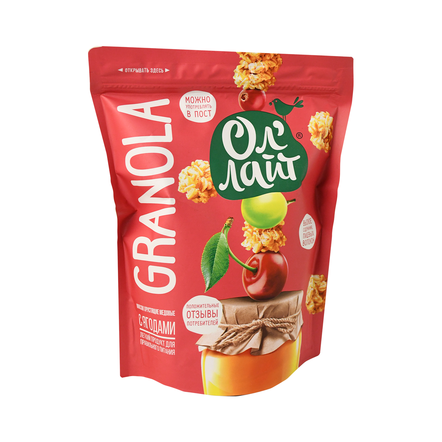 Եփած հատապտուղներով Օլ Լայթ  280գ