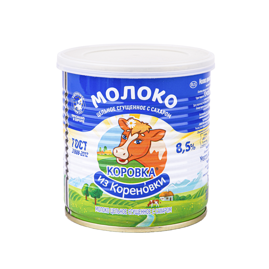Condensed milk "Korovka iz Korenovki" 8.5% 380g