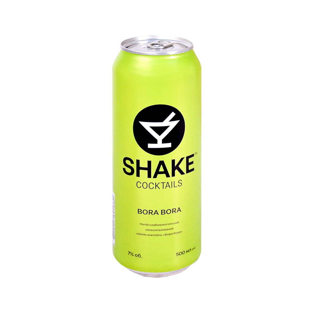 Cocktail "Shake" bora bora (can) 0.5l