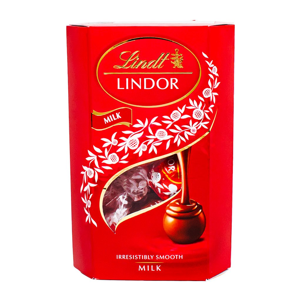 Chocolate box "Lindt" Lindor, milk 200g